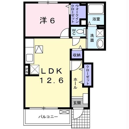 ラルジュ　フォンテーヌⅢの物件間取画像